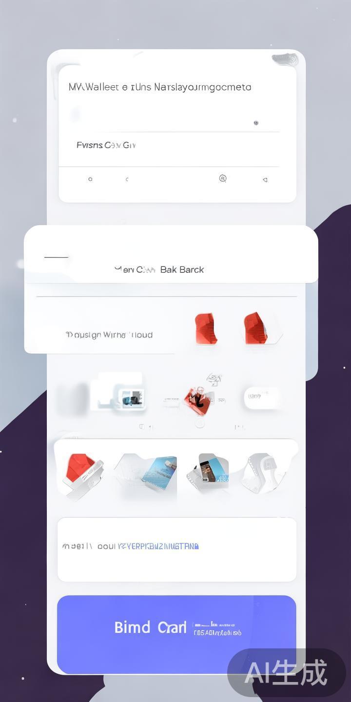二、绑定银行卡
登录账户后，进入“我的钱包”或“